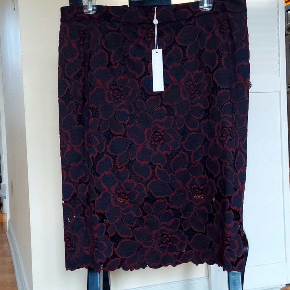 Trina Turk lace skirt, size 12